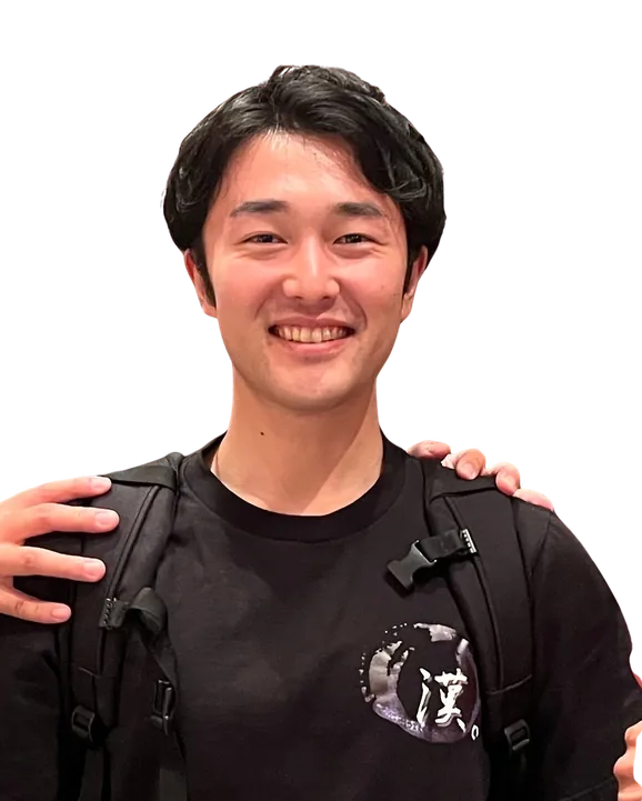寮生と寮監の武井